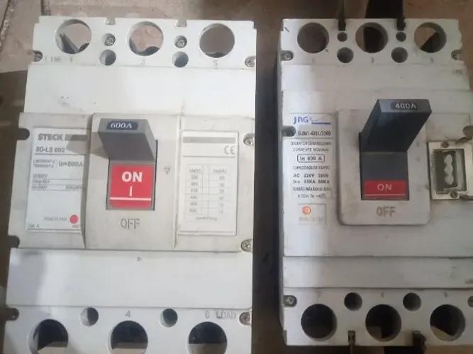 Disjuntor caixa maldada 600A e 400A