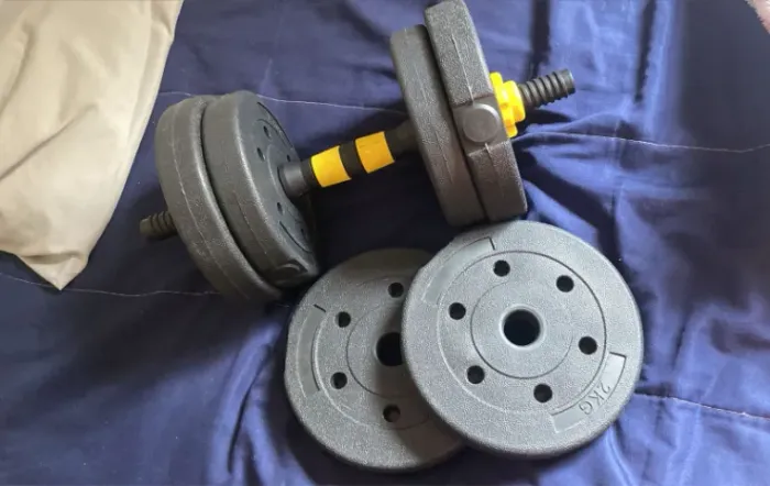 Halter Ajustável + Anilhas - 11KG