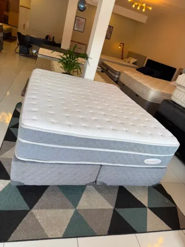 Cama Box Queen MAXFLEX  SEMINOVO TOP - ENTREGAMOS