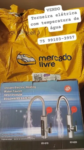 Torneira Elétrica de temperatura