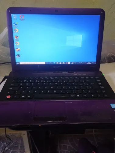 Notebook Sony vaio core i5 funcionando no estado leia