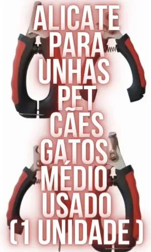 Alicate Cortador de Unhas Médio para Cães Usado