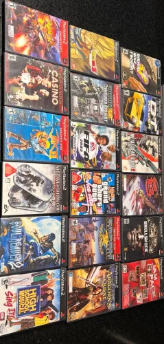 Jogos de ps2 vendas e trocas leia a descrição 