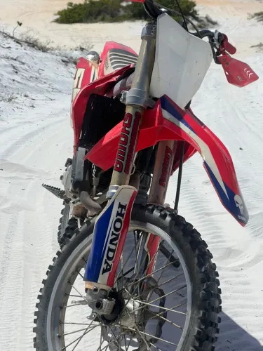 Crf 450r já com motor da cb300 