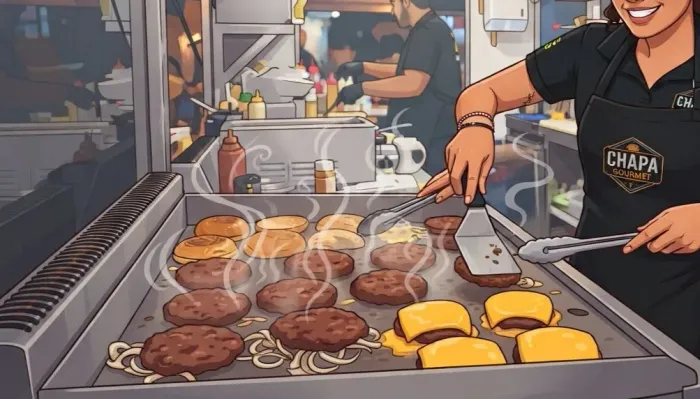 Auxiliar de cozinha mulher