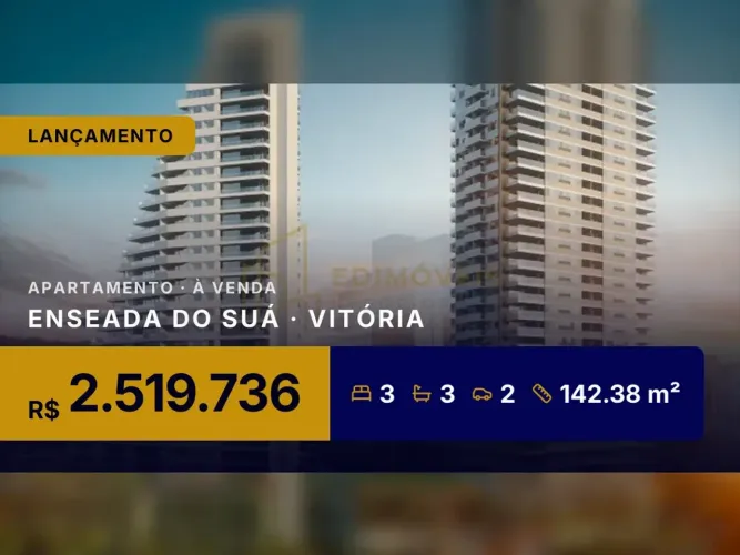 Honfleur Maison: Seu Novo Apartamento com Lazer Completo na Enseada do Suá