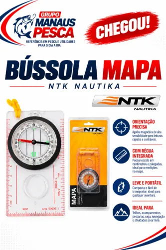 BÚSSOLA MAPA NTK NÁUTIKA
