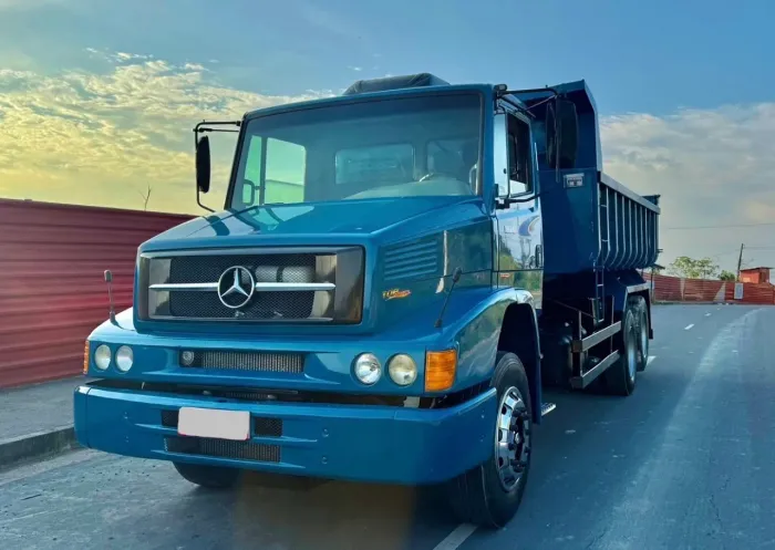 Caminhão Mercedes Benz 1620 Caçamba 2008 - Entrada de 10%