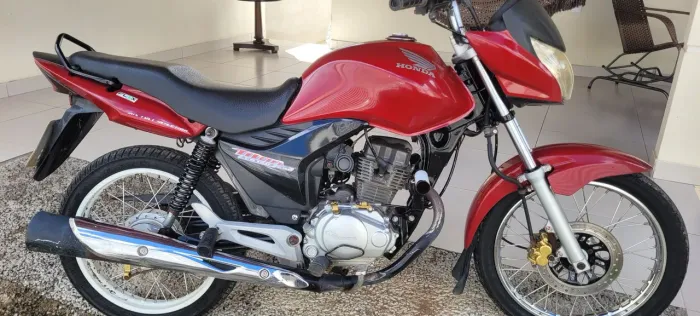 Moto no ponto de transferir 