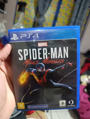 Jogo Spider Man Miles Morales PS4 / Ps5 - Ac cartão e Olx pay temos outros jogos