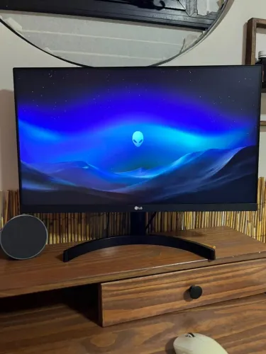 Monitor Gamer 75Hz Full HD 23,8 LG 24ML600M-B - IPS HDMI 1ms FreeSync