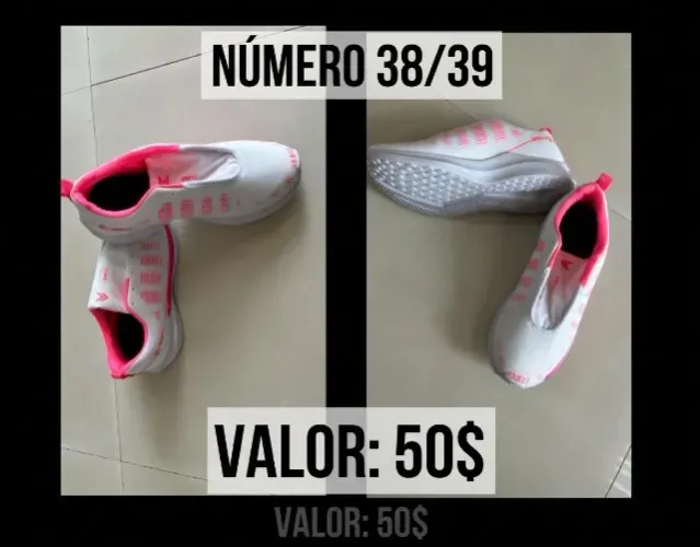 Ténis Armyz Feminino Calce Fácil (Novo) - Tam. 38/39 - Leve e Confortável