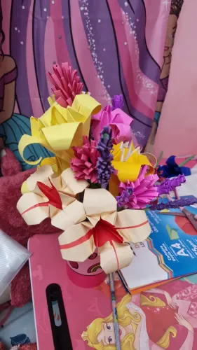 Flores de origami