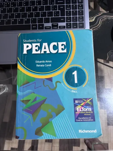 Livro de Inglês Peace Volume 1