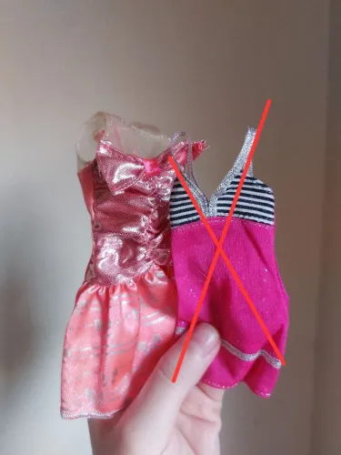 Lote Vestido Roupa Fashion Pack Boneca Barbie Fashionista