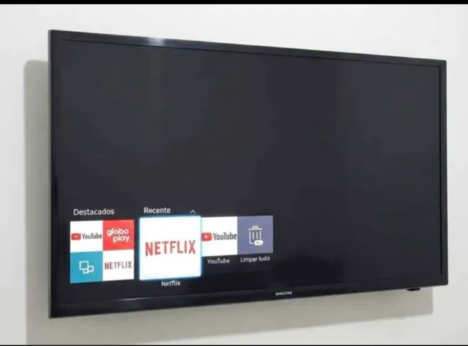 TV SMART SAMSUNG 32 POLEGADAS LEIA ANÚNCIO