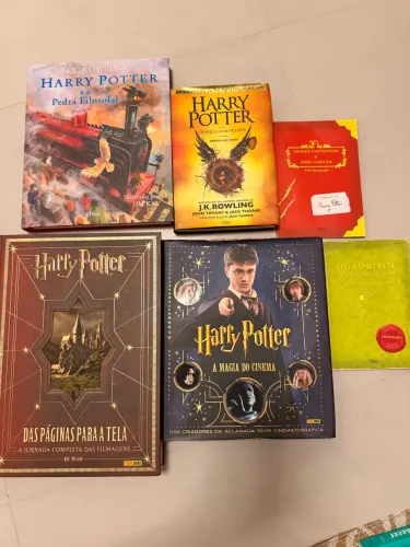Livros Colecionáveis Harry Potter (perfeito estado)