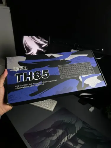 Teclado Mecânico Epomaker TH85 - completo na caixa (impecável)