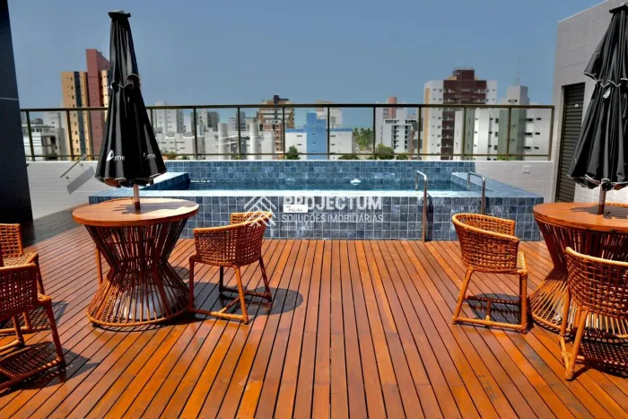 FLAT MOBILIADO A VENDA, 23m2, 1 QUARTOS, INTERMARES, JOÃO PESSOA-PB
