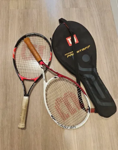 Raquetes Wilson + Raqueteiras