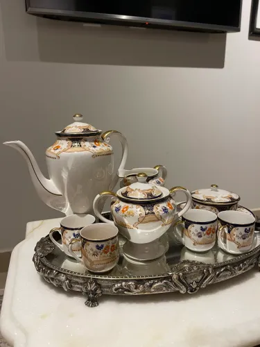 Conjunto de chá NTK imperial casca de ovo