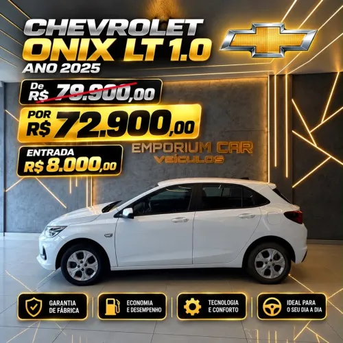 Chevrolet Onix Hatch LT 1.0 12V Flex Mec. 4P 2025