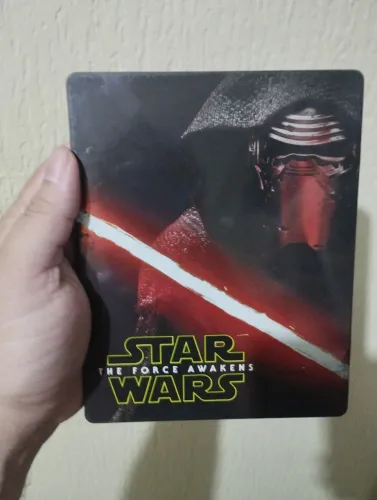 Stellbook blu-ray duplo Star Wars o despertar da força