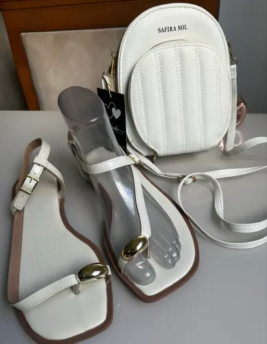 Kit bolsa + sandália