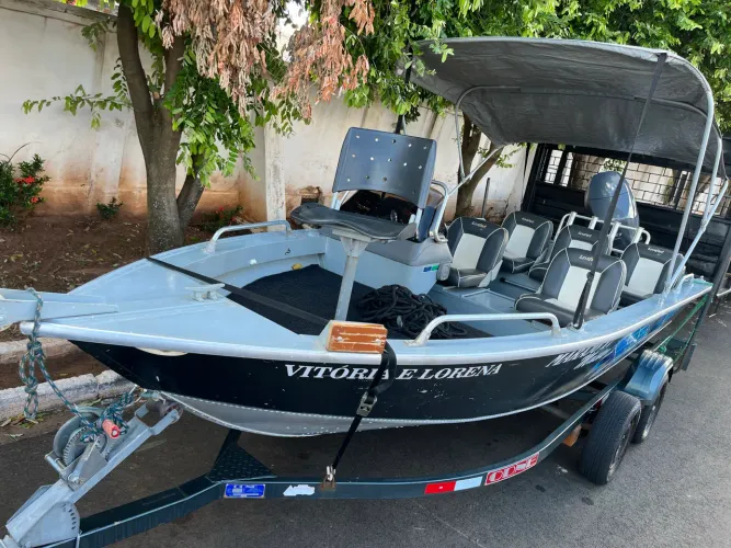 Lancha levefort 90 hp 4 tempos Marajó 