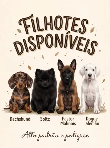 Filhotes Canil França