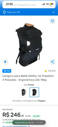 Canguru first safety 