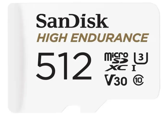Cartão de memória 512gb sandisk 