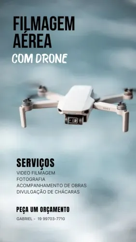 Filmagem Aérea com Drone - Vídeo e Fotos Profissionais