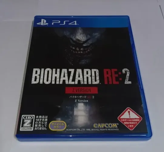Biohazard RE:2 - Z Version | PS4 | Japonês | Original | Usado |