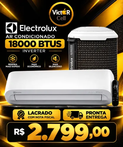Ar Condicionado Electrolux 18000 Btus | Lacrado | Wi-Fi 