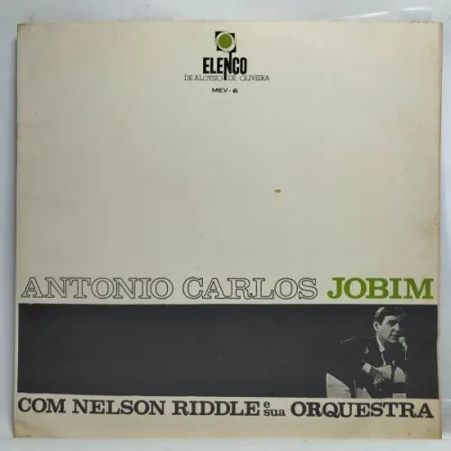 LP Antonio Carlos Jobim com Nelson Riddle - Raridade Elenco!
