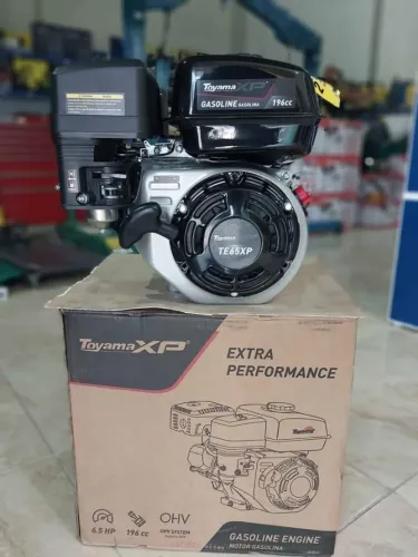 Motor Estacionário a gasolina 6.5hp partida manual Toyama (Loja/Novo)