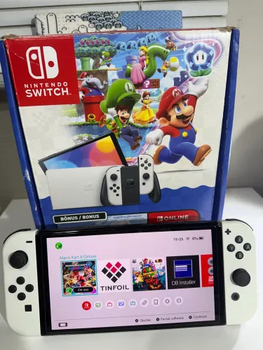 Nintendo Switch Oled Super Mario Desb.