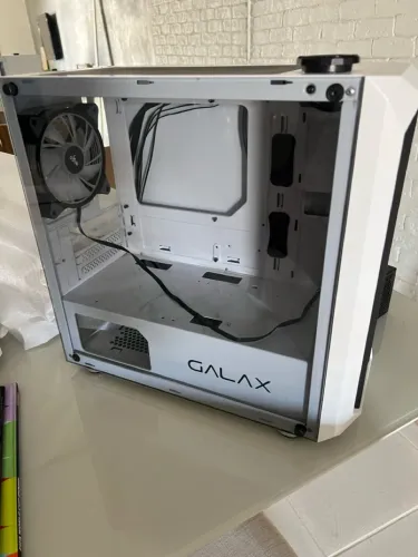Gabinete Galax Nebulosa + 4 Fans RGB + controladora