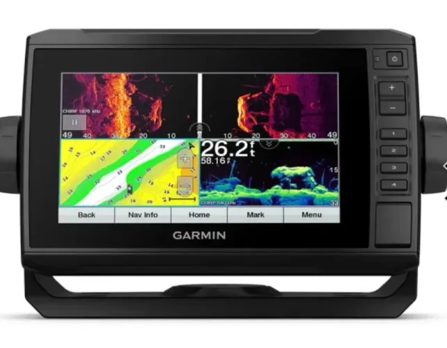 Sonar Garmin Echomap 73 SV ( side views)