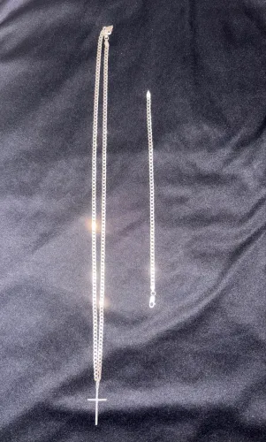 CORRENTE DE PRATA 925 ITALIANA 4.5mm e 70cm com pingente e comprovante de garantia