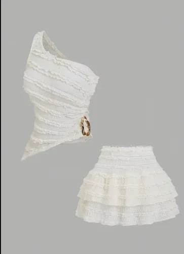 Conjunto Lindo branco P
