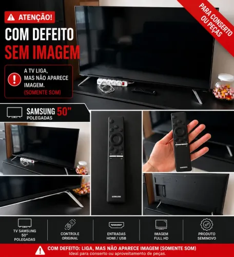 TV Samsung 50" 4K TU8000