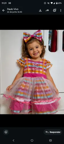 Vestido semi novo