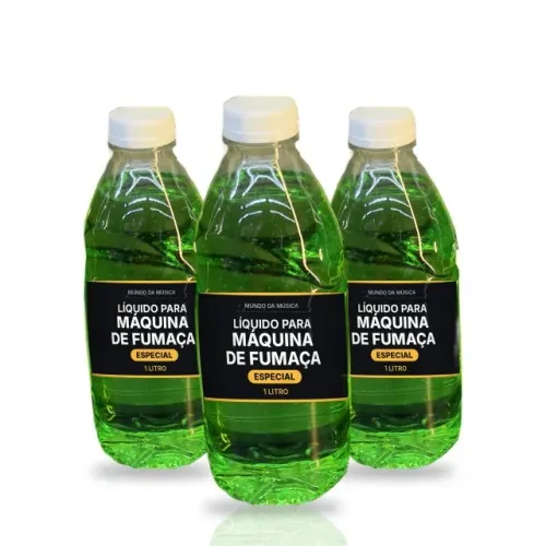 KIT COM 3L SUPER LIQUIDO PARA MAQUINA DE FUMAÇA