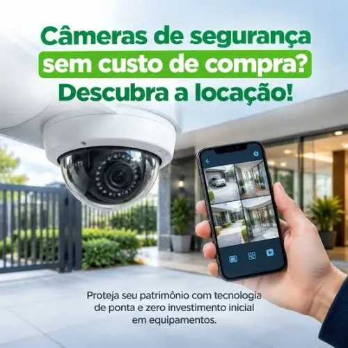 Aluguel de Câmera de Segurança e Alarmes