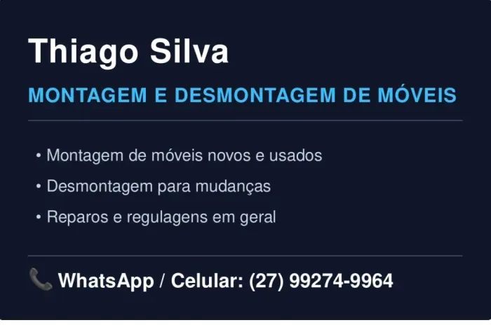 Montador de móveis 