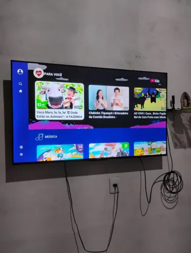 Tv com 10 meses de uso