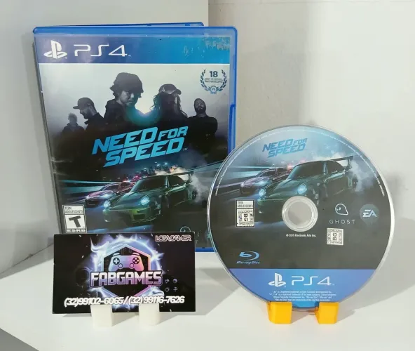 Jogo PS4 Need for Speed. Aqui na LOJA FABGAMES. Loja física