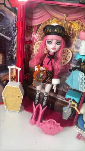 BONECA MONSTER HIGH CUPID ASTERIA G3 COMPLETA IMPORTADA EUA